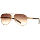 Nicole Miller Jaded SENM JADE06 Progressive Prescription Sunglasses SENM JADE065635 GO - Frame Color: Gold, Lens Diameter: 56 mm, Lens Diameter: 65 mm