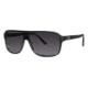 Nicole Miller Vandam Sunglasses - Frame Black, Lens Color Black Gradient NMVANDAM01