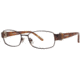 Nina Ricci NR2401CF Bifocal Prescription Eyeglasses - Frame BROWN/GREEN TORTOISE, Size 53/16mm NR2401CF02
