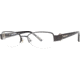 Nina Ricci NR2402 Single Vision Prescription Eyeglasses - Frame Black NR2402F01