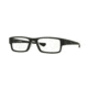 Oakley A AIRDROP OX8065 Single Vision Prescription Eyeglasses 806506-53 - Satin Black Frame