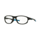 Oakley A CROSSLINK STRIKE OX8067 Single Vision Prescription Eyeglasses 806701-56 - Satin Black Frame