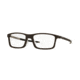 Oakley A PITCHMAN OX8096 Single Vision Prescription Eyeglasses 809604-55 - Satin Brownstone Frame