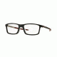 Oakley A PITCHMAN OX8096 Single Vision Prescription Eyeglasses 809605-55 - Polished Black Frame