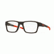 Oakley A SPLINTER OX8095 Single Vision Prescription Eyeglasses 809505-54 - Satin Flint Frame