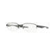 Oakley BACKWIND 0.5 OX3163 Progressive Prescription Eyeglasses 316304-50 - Polished Midnight Frame, Clear Lenses