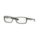 Oakley Bucket Progressive Prescription Glasses 106001-51 - Polished Steel Frame, Clear Lenses