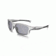 Oakley Chainlink Mens Asian Fit Sunglasses, Matte White Frame, Grey Lens OO9252-06