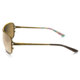 Oakley Conquest Sunglasses Satin Gold/Iris Frame, Tungsten Iridium Lens-OO4101-03