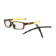 Oakley CROSSLINK PITCH ASIA FIT OX8041 Bifocal Prescription Eyeglasses 804103-56 - Bark Frame, Clear Lenses