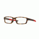 Oakley CROSSLINK PITCH ASIA FIT OX8041 Bifocal Prescription Eyeglasses, 56mm, Brown Tortoise, OX8041-804115-56-BI