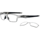 Oakley Crosslink Switch Eyeglasses - Brushed Alum/Grey Smoke Frame OX3128-0353