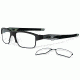 Oakley Crosslink Switch Eyeglasses, Pewter Frame, 55mm OX3128-0255
