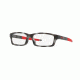 Oakley CROSSLINK YOUTH A OX8111 Single Vision Prescription Eyeglasses, 53mm, Grey Tortoise, OX8111-811107-53-SV