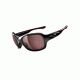 Oakley Drizzle Sunglasses, Polish Blk+Rose Metal Frame, OO Grey Lens, Polar OO9159-06