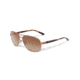 Oakley Feedback Womens Sunglasses, Grapefruit Pearl Frame, Dark Brown Gradient Lens OO4079-02