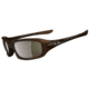 Oakley Fives Matte Rootbeer Frame w/ Tungsten Iridium Polarizedize Lenses Sunglasses 12-995