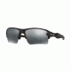 Oakley FLAK 2.0 XL OO9188 Single Vision Prescription Sunglasses OO9188-918801-59 - Lens Diameter 59 mm, Frame Color Matte Black