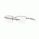 Oakley GAUGE 3.2 BLADE OX5128 Bifocal Prescription Eyeglasses 512802-54 - Pewter Frame, Clear Lenses