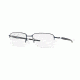 Oakley GAUGE 3.2 BLADE OX5128 Bifocal Prescription Eyeglasses 512803-52 - Matte Midnight Frame, Clear Lenses