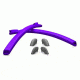 Oakley Half Jckt 2.0 Repl Sock/Nspd Kit Purple 43-557