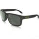 Oakley Holbrook Sunglasses - Men's, Steel Frame, Dark Grey Lenses, OO9102-38