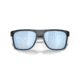 Oakley Leffingwell Sunglasses, Crystal Black Frame, Prizm Deep Water Lens, Polarized, 57, OO9100-910005-57