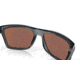 Oakley Leffingwell Sunglasses, Crystal Black Frame, Prizm Deep Water Lens, Polarized, 57, OO9100-910005-57