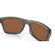 Oakley Leffingwell Sunglasses, Matte Grey Smoke Frame, Prizm Tungsten Lens, 57, OO9100-910002-57