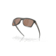 Oakley Leffingwell Sunglasses, Matte Grey Smoke Frame, Prizm Tungsten Lens, 57, OO9100-910002-57