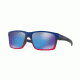 Oakley Mainlink OO9264 Single Vision Prescription Sunglasses OO9264-926432-57 - Lens Diameter 57 mm, Frame Color Blue Pop Fade