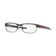 Oakley Metal Plate Progressive Rx Eyeglasses, 55mm, Clear Lenses, OX5038-503810-55-PRO