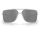 Oakley OO9147 Castel Sunglasses - Mens, X Silver Frame, Prizm Black Lens, 63, OO9147-914707-63