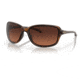 Oakley OO9301 Cohort Sunglasses - Women's, Matte Brown Tortoise Frame, Prizm Brown Gradient Lens, Polarized, 61, OO9301-930112-61