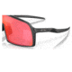 Oakley OO9406 Sutro Sunglasses, Matte Black Frame, Prizm Trail Torch Lens, 37, OO9406-940611-37