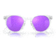 Oakley OO9464A HSTN A Sunglasses - Mens, Matte Clear Frame, Prizm Violet Lens, Asian Fit, 52, OO9464A-946402-52