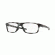 Oakley POMMEL OX8127 Single Vision Prescription Eyeglasses 812703-53 - Polished Grey Tortoise Frame, Clear Lenses