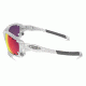 Oakley Racing Jacket Sunglasses Matte White Frame, Prizm Road &amp; Persimmon Vented Lens-OO9171-32