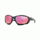 Oakley Racing Jacket LiveStrong Sunglasses w/ Prescription Lenses OO9171-917138-62 - Lens Diameter 62 mm, Frame Color Carbon