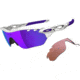 Oakley Radarlock Edge Sunglasses, Polished White OO9183-01