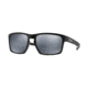 Oakley SLIVER F OO9246 Sunglasses 924604-57 - Matte Black Frame, Black Iridium Polarized Lenses