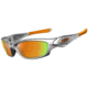 Oakley Straight Jacket Sunglasses - Silver Frame and Fire Iridium Lens 04-331