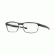 Oakley SURFACE PLATE OX5132 Progressive Prescription Eyeglasses 513201-52 - Matte Black Frame, Clear Lenses