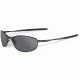 Oakley SI Tightrope Sunglasses, Matte Black Frame, Polarized Grey Lens OO4040-08