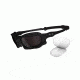 Oakley Wind Jacket Matte Black Frame w/ WarmGrey Lenses Men's Prescription Sunglasses OO9142-01