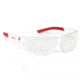 ONOS Allee Battenkill Active Lifestyle Sunglasses, White/Red, Clear, Medium to X-Large, 4878740