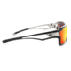 Optic Nerve Cassette Sunglasses, Matte Aluminum Gunmetal, 21814