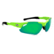Optic Nerve Neurotoxin 3.0 Sunglasses, Shiny Green Frame, Lens 3 Sets- Smoke with Green Mirror, Copper, Clear 14409