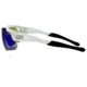 Optic Nerve Neurotoxin 3.0Sunglasses, Shiny White with Black Tips, 14408