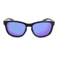 Optic Nerve One Kapalua Sunglasses, Matte Black Frame, Polarized Brown with Blue Mirror Lens 18007
